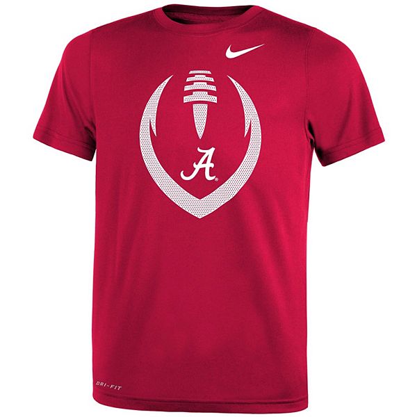 Preschool Nike Crimson Alabama Crimson Tide Football Icon Performance T ...