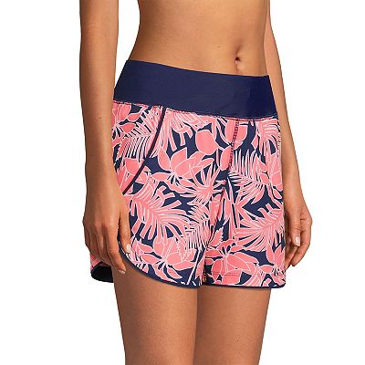 Women s Lands End 5 Quick Dry Swim Shorts With Panty