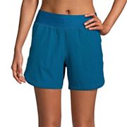 Lands' End Women's 3 Quick Dry Swim Shorts With Panty - 14 - Wood