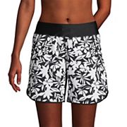 Lands' End Women's Petite 5 Quick Dry Elastic Waist Swim Shorts with Panty  2 Black : : Clothing, Shoes & Accessories