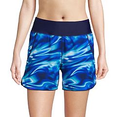 Womens Blue Swim Shorts