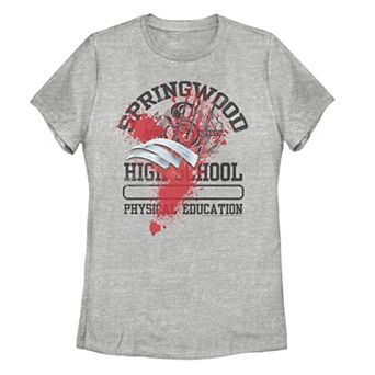 Juniors' A Nightmare On Elm Street Bloody Athletic Sports Tee