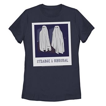 Juniors' Beetlejuice Ghosts "Strange & Unusual" Poster Tee