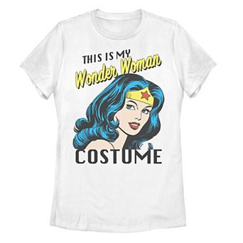 Juniors' DC Comics "This Is My Wonder Woman Costume" Tee