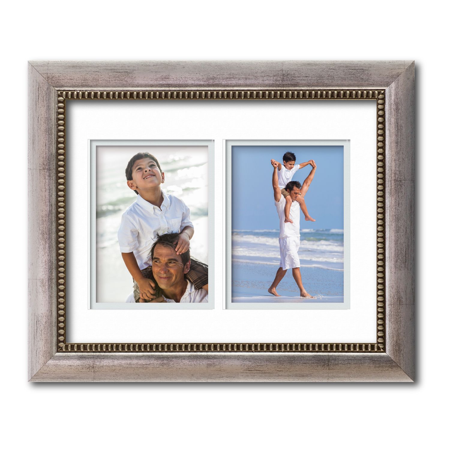 Melannco 8-Opening 4 x 6 Rectangular Collage Frame, White