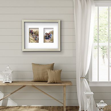 Harvest Collection Cream Collage Frame with White Mat