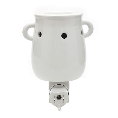 Sonoma Goods For Life White Floral Outlet Wax Melt Warmer