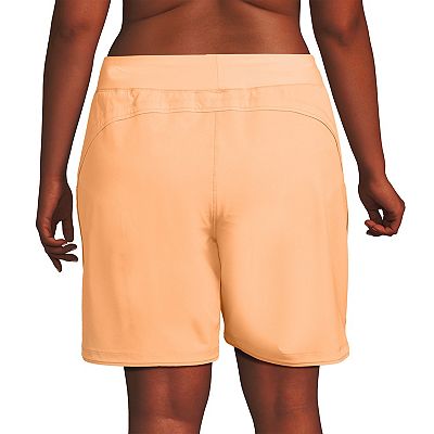 Plus Size Lands End 9 Quick Dry Swim Board Shorts With Panty