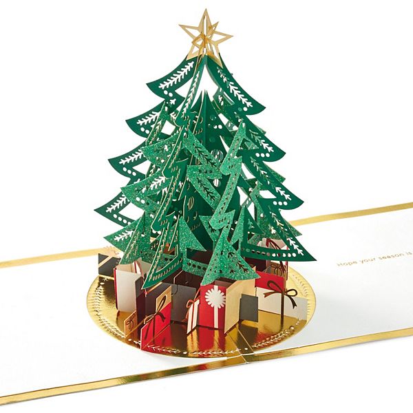 Details about   Hallmark Paper Wonder Pop-Up Christmas Card With Envelope 