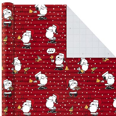 Hallmark Christmas Peanuts Wrapping Paper 3-Pack