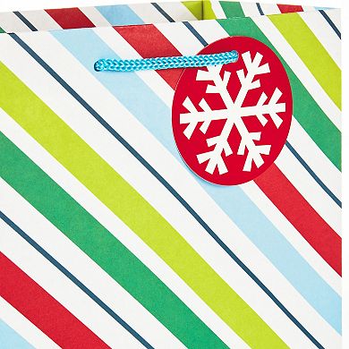 Hallmark Snowman, Snow, & Ornament Christmas Gift Bags in Assorted Sizes 8-Pack