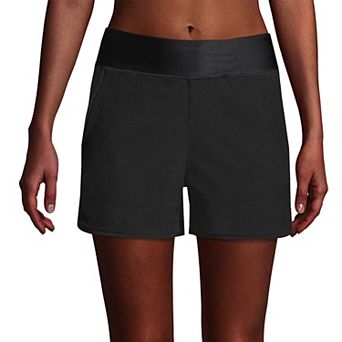Women's Lands' End 3" Quick Dry Swim Shorts With Panty