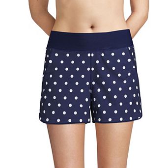 Women's Lands' End 3" Quick Dry Swim Shorts With Panty