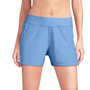 Women's Lands' End 3" Quick Dry Swim Shorts With Panty