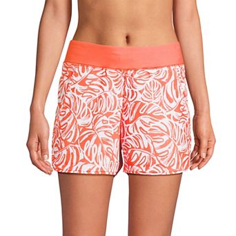 Women's Lands' End 3" Quick Dry Swim Shorts With Panty