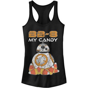 Juniors' Star Wars: The Force Awakens BB-8 My Candy Halloween Tank Top