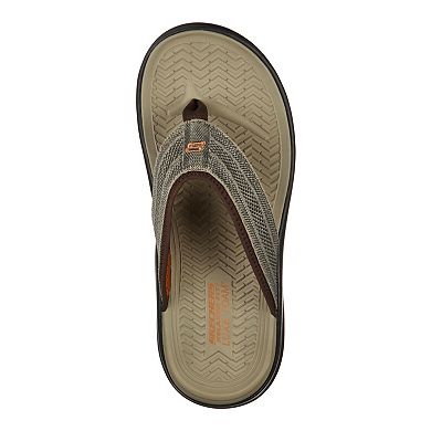 Skechers Relaxed Fit® Sargo Point Vista Men's Thong Sandals