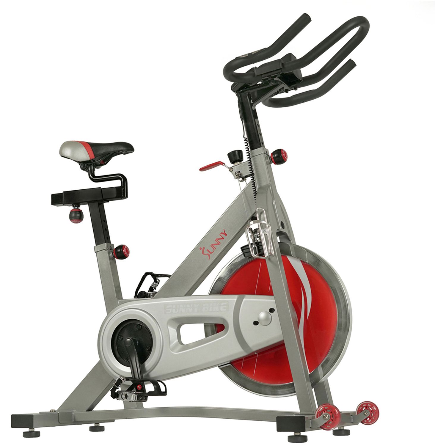 sunny health & fitness belt drive indoor cycling bike