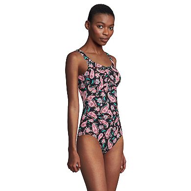 Women's Lands' End Carmela SlenderSuit One-Piece Swimsuit