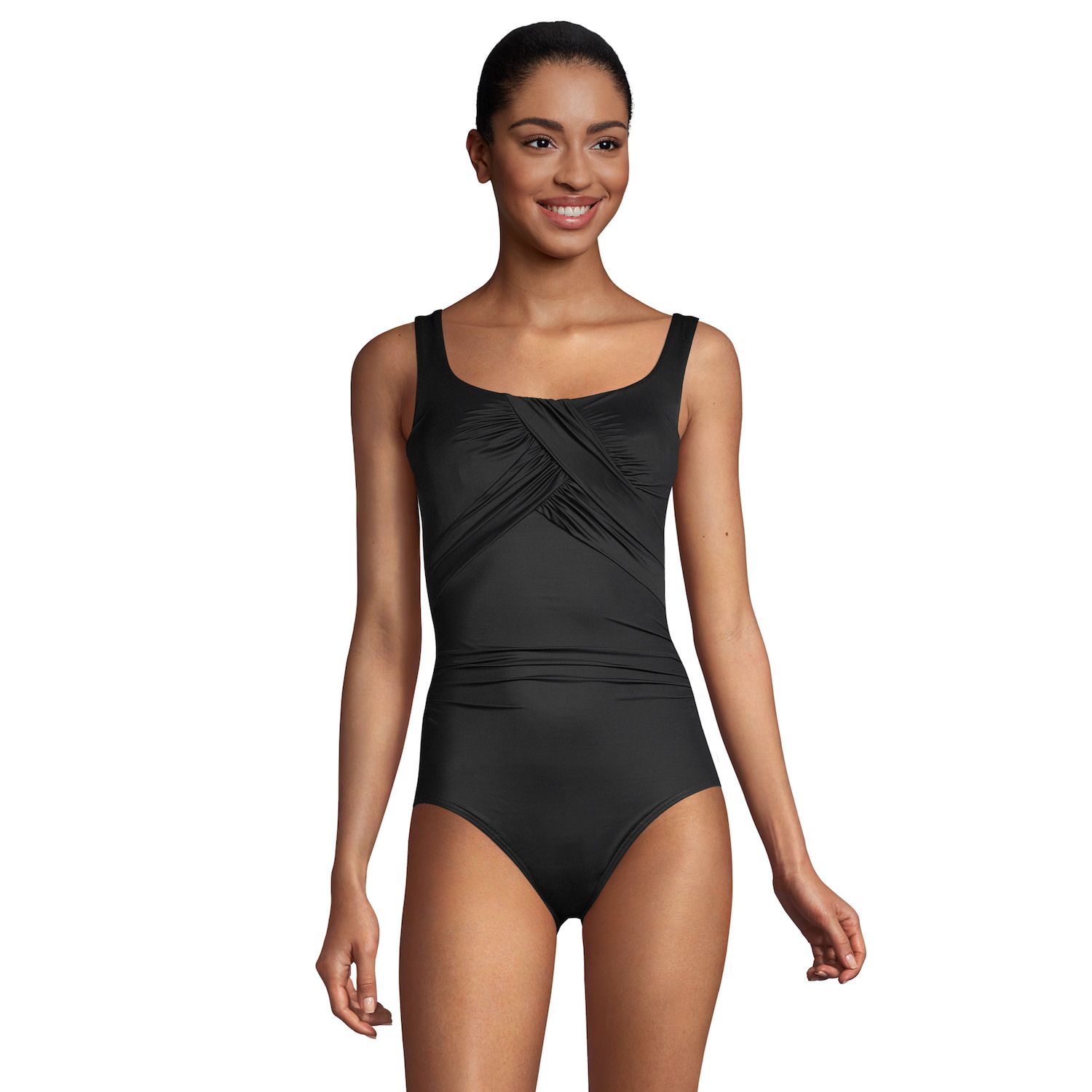 lands end bathing suits one piece