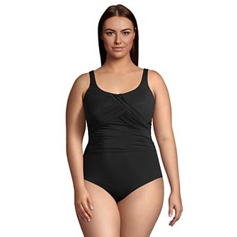 Plus Size Lands' End Carmela SlenderSuit One-Piece Swimsuit