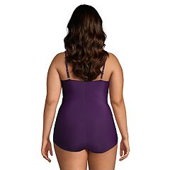 Women's Lands' End Mastectomy Slender Grecian Tummy Control