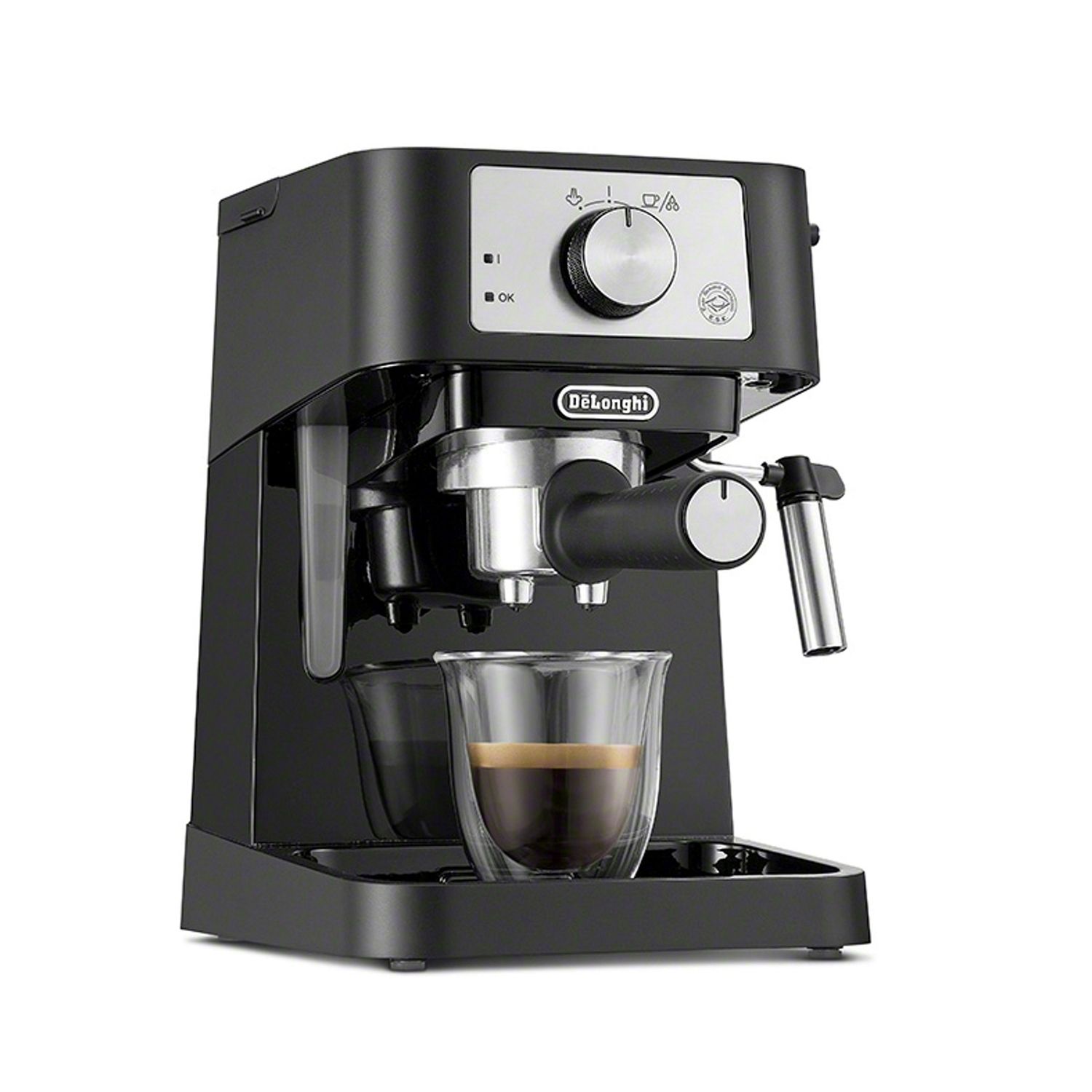 Gourmia 1.2 L 15 Bar Latte Cappuccino Espresso Machine Coffee Maker with  Frother