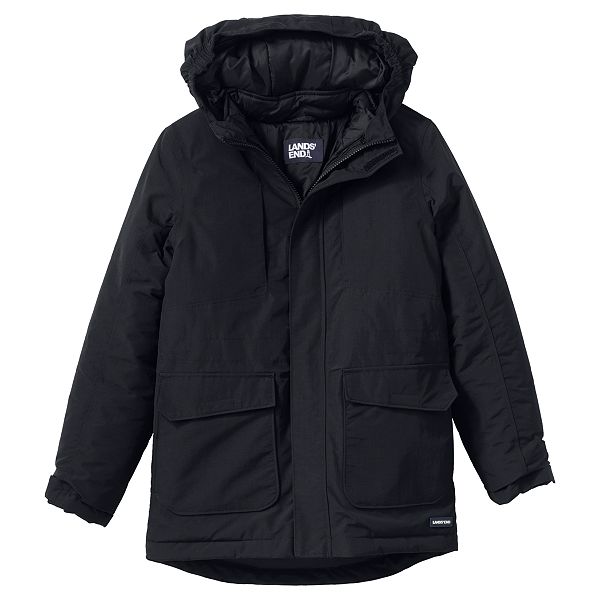 Lands End Boys Husky Squall Waterproof Winter Parka classic