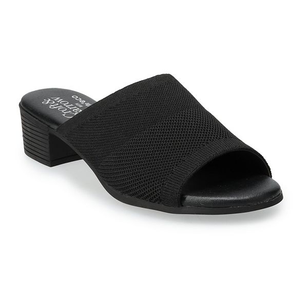 Croft And Barrow® Fly Knit Balsm Women S Slide Sandals