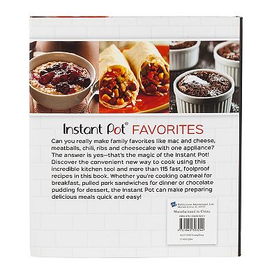 Instant Pot Favorites Cookbook