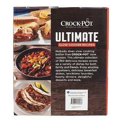 Crock-Pot Ultimate Slow Cooker Recipes Cookbook