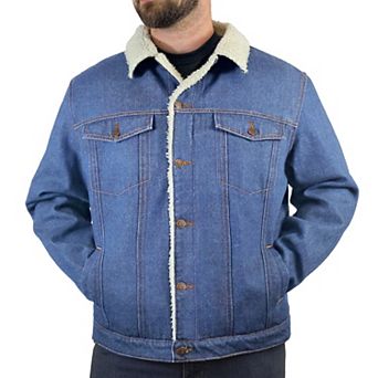 Men's Victory Outfitters Sherpa Lined Denim Jacket