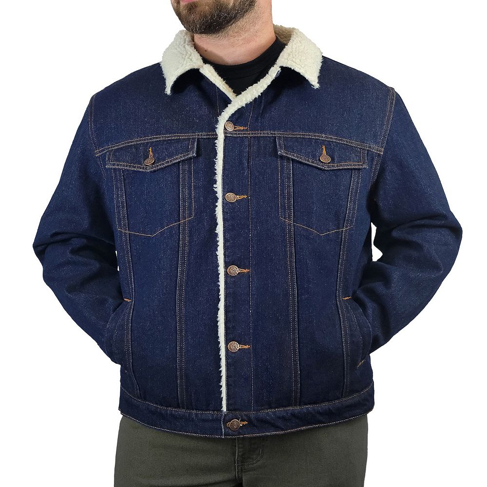Men's Victory Outfitters Sherpa Lined Denim Jacket