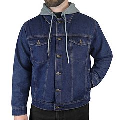 Kohls mens jean jacket best sale