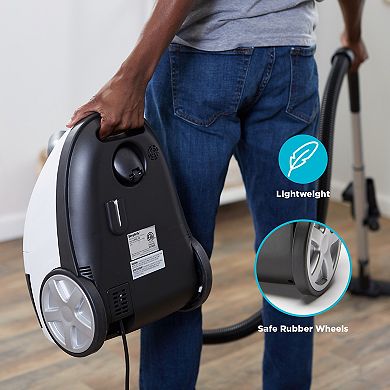 Simplicity Vacuums Jill Canister Vacuum for Hard Floors & Rugs