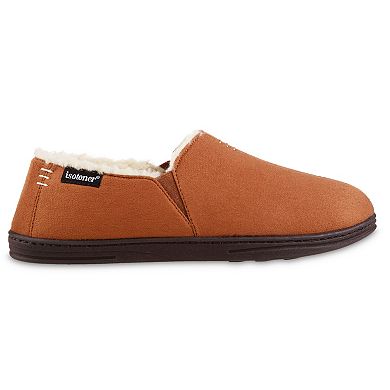 isotoner Recycled Microsuede Nigel Closed-Back Men's Slippers