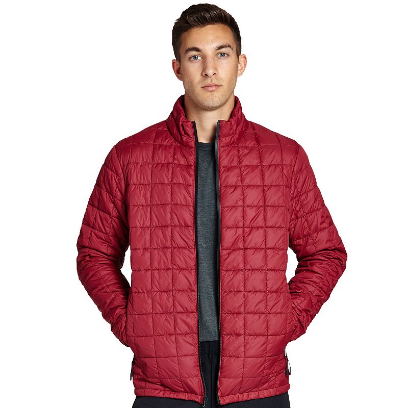 Mens Revo Puffer Jacket, Size: Medium, Red