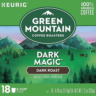 Keurig® K-Cup® Pod Green Mountain Coffee Dark Magic Dark Roast Coffee - 18-pk.