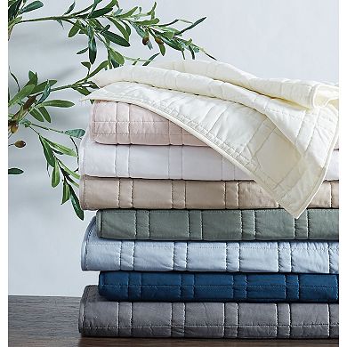 Cannon Solid Quilt Set & Shams