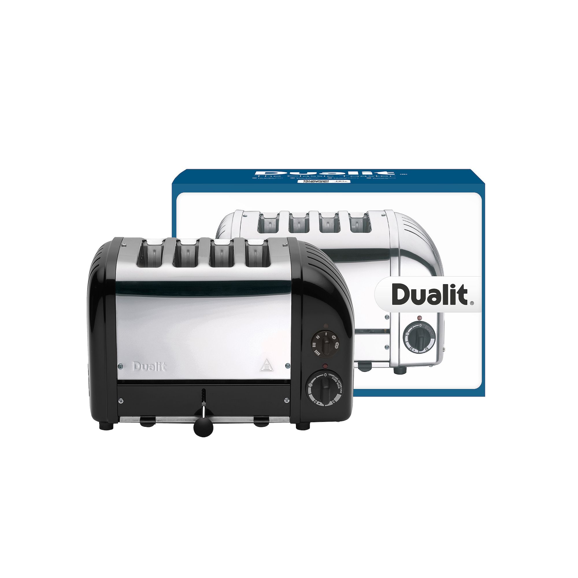 Dualit NewGen 4-Slice Toaster, Matte Black