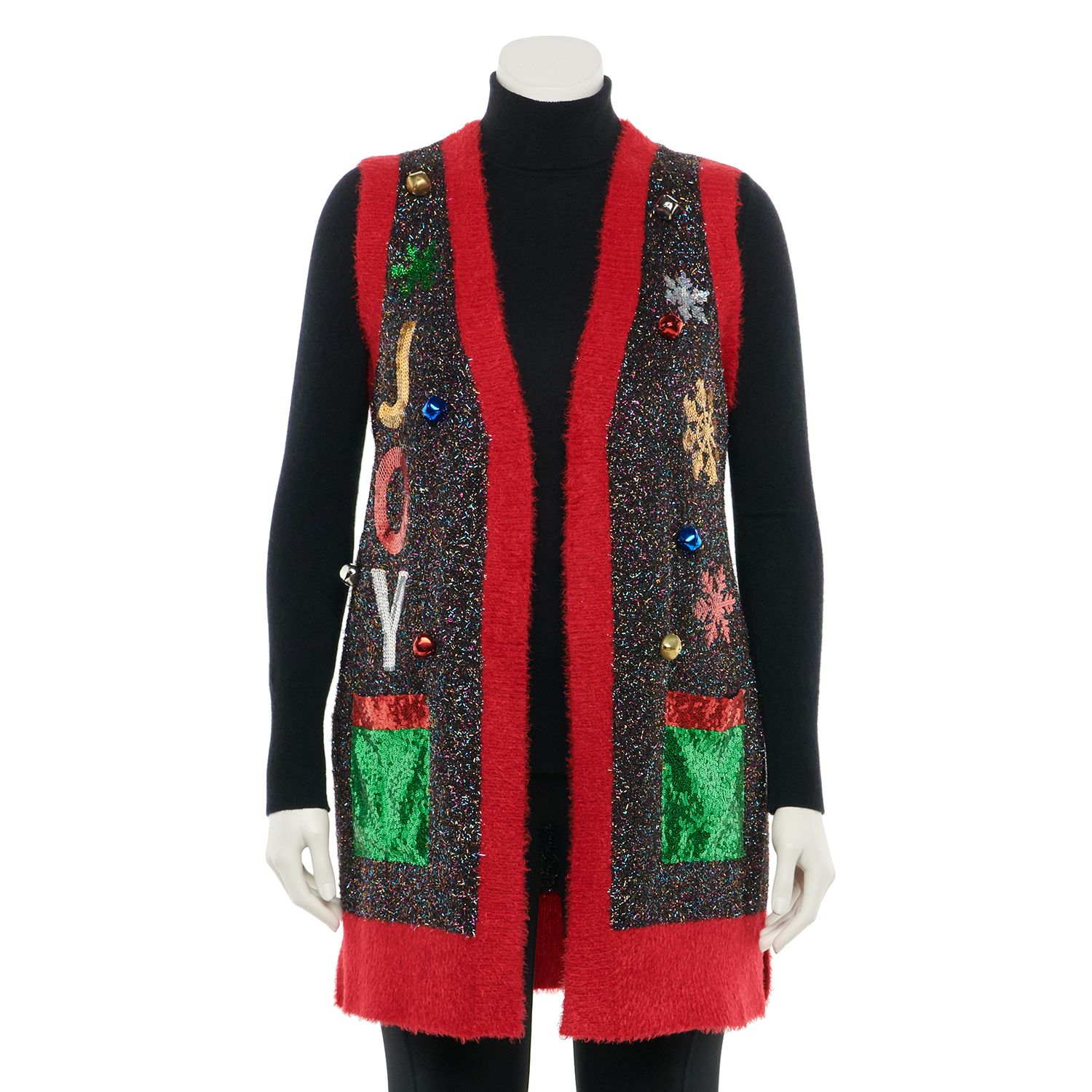 christmas vest womens