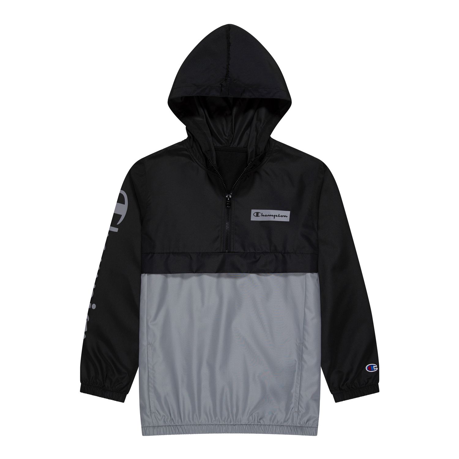 champion colorblock windbreaker