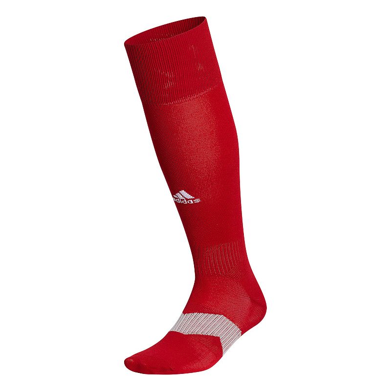 Mens adidas Metro IV Over-The-Calf Soccer Socks, Size: Large, Med Red