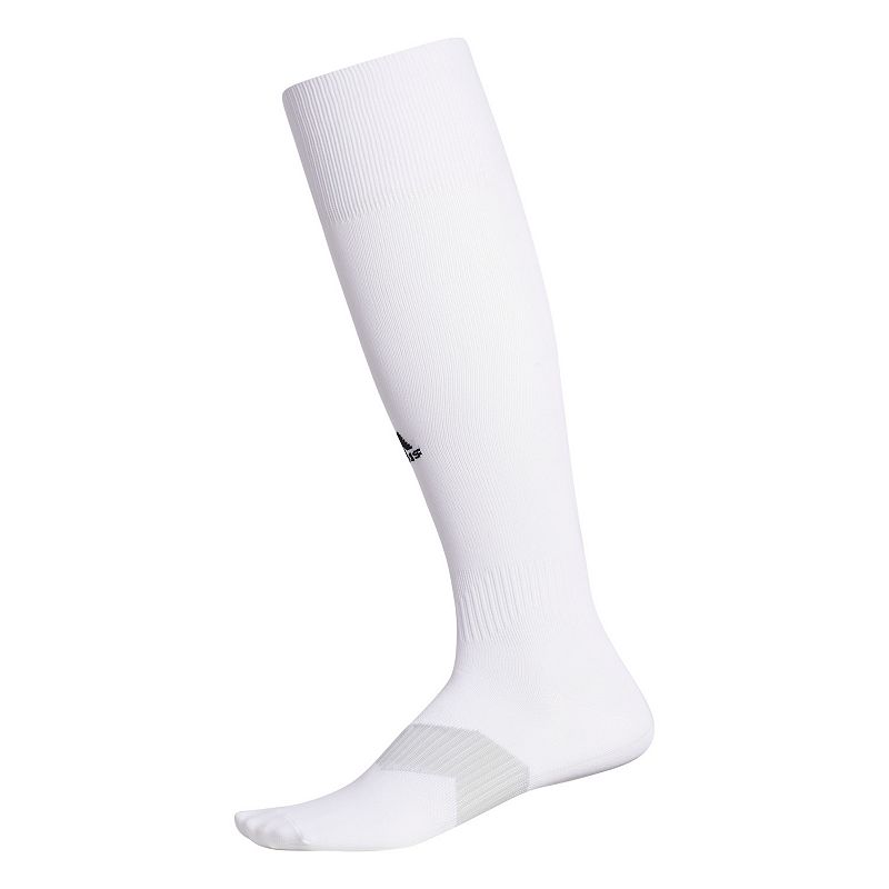 Mens adidas Metro IV Over-The-Calf Soccer Socks, Size: Large, White