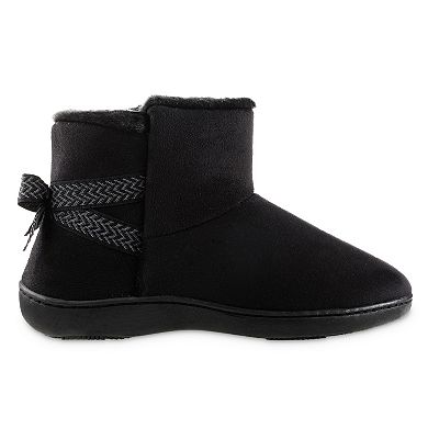Women's isotoner Microsuede Nelly Boot Slippers