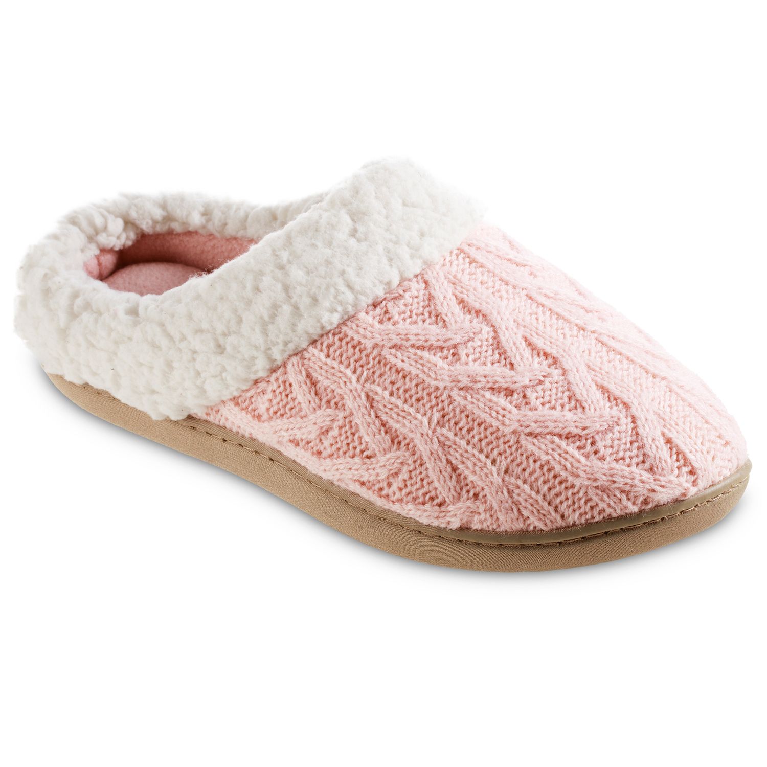 isotoner hoodback slippers