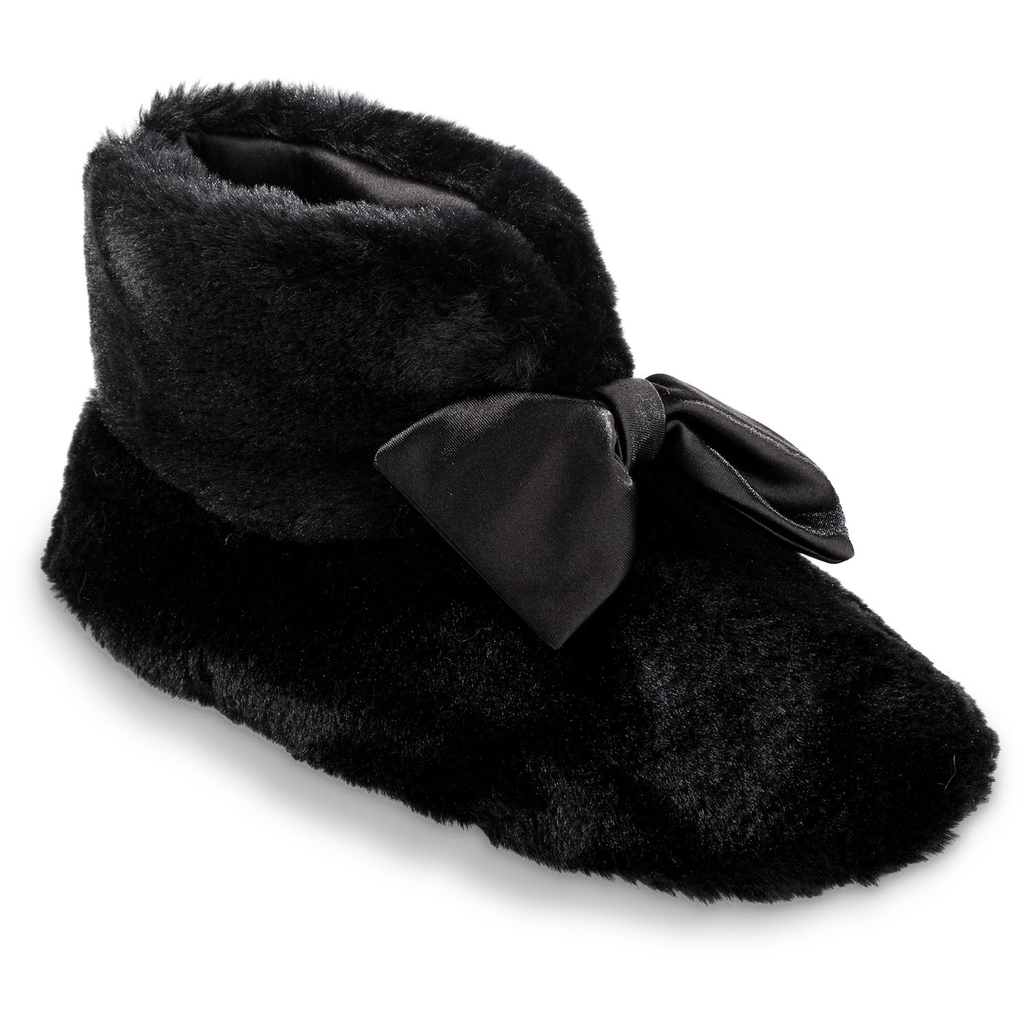 isotoner fur slippers
