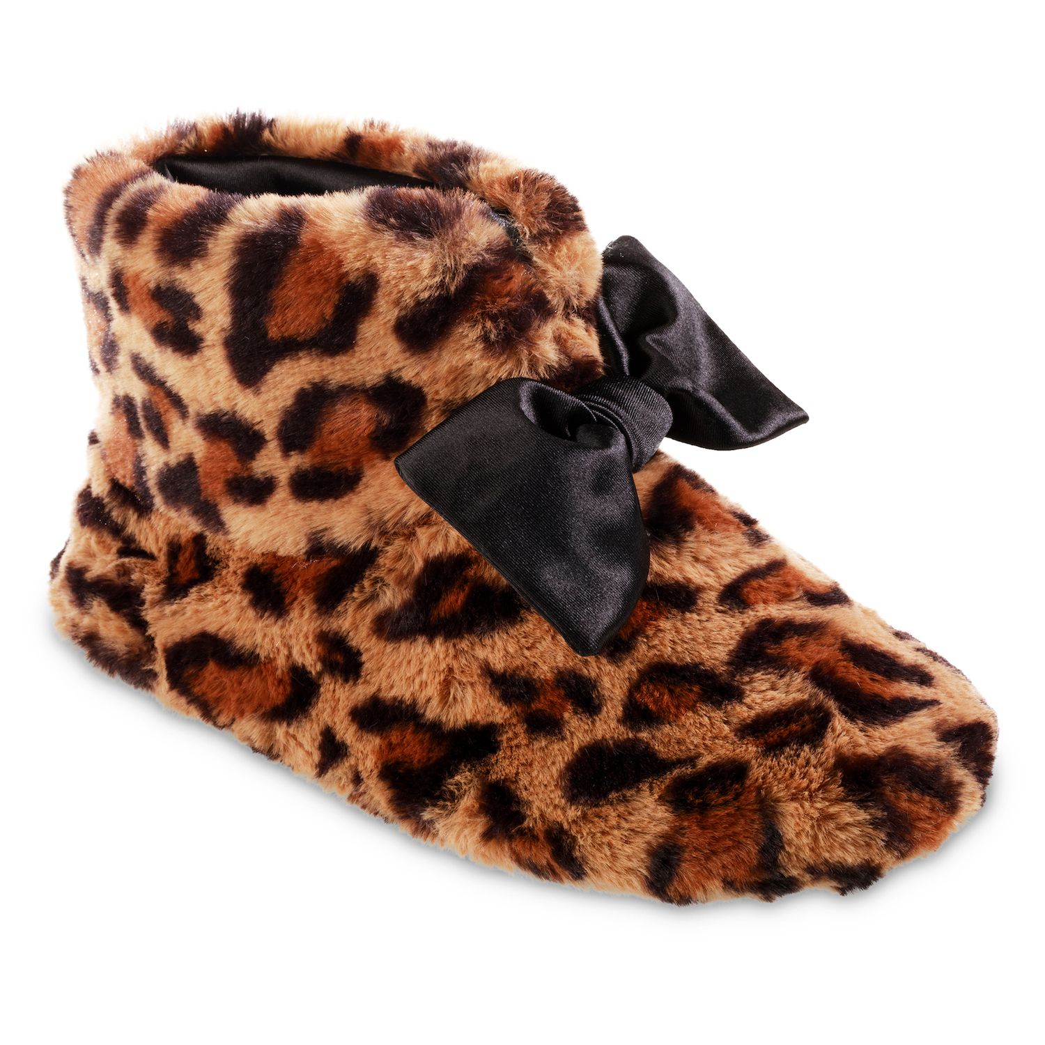 isotoner womens boot slippers
