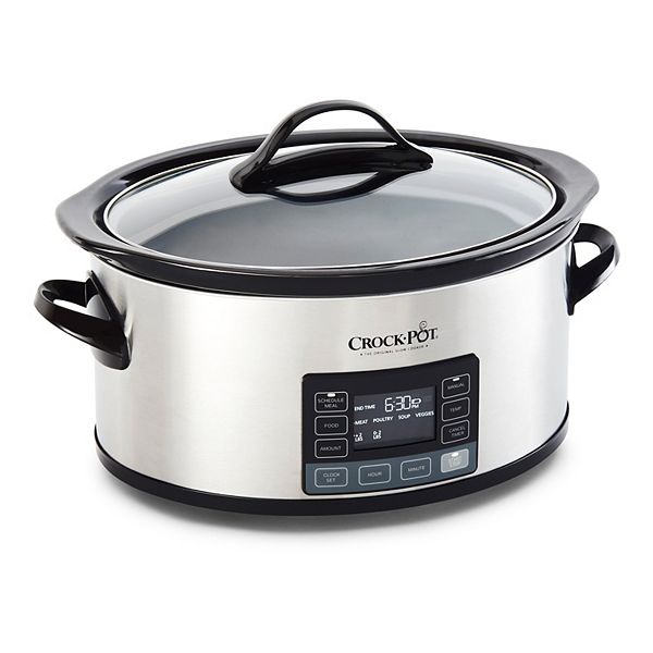 Crock-Pot 6 Quart Programmable Slow Cooker and Food Warmer Works