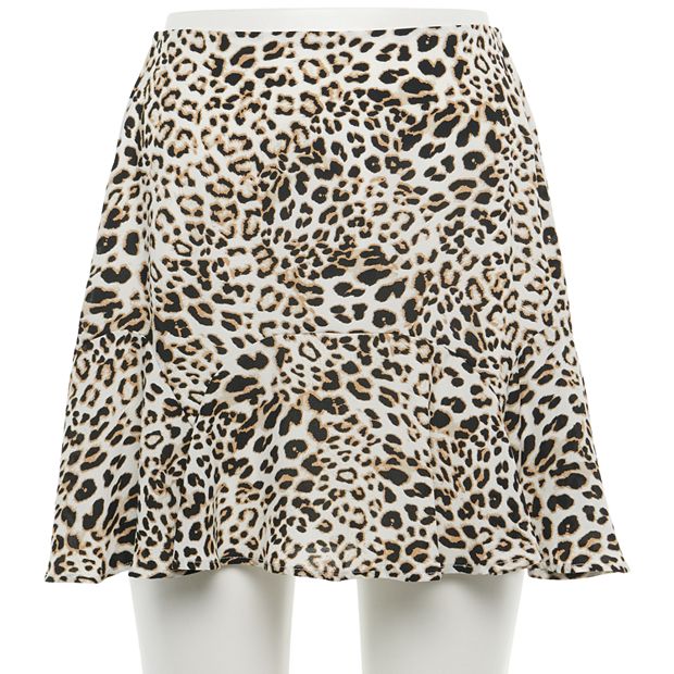 Kohls 2025 leopard skirt